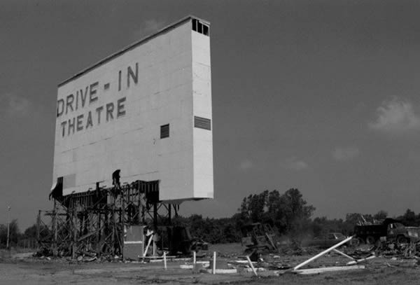 Jackson Drive-In Theatre - Old Picture